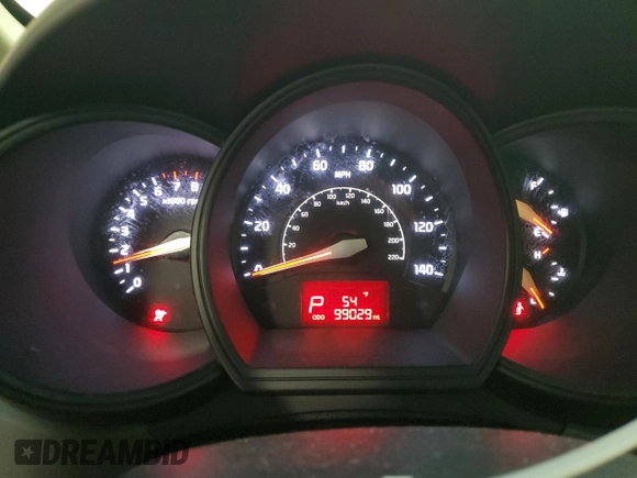 2015 Kia Rio EX with VIN KNADN4A35F6499738, listed as a Copart auction lot 45329805 with 99,029 mi miles and Salvage Title. Bid and sale history available at carsss.com. Image 9.