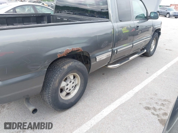 2001 Chevrolet Silverado 1500 LS with VIN 1GCEK19V21Z229300, listed as a IAAI auction lot 42180841 with 282,099 mi miles. Bid and sale history available at carsss.com. Image 12.