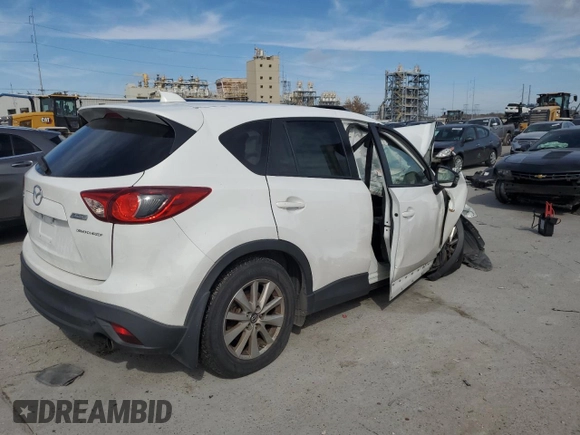 2013 Mazda CX-5 Touring with VIN JM3KE2CE9D0137982, listed as a Copart auction lot 43260805 with 0 mi miles and Salvage Title. Bid and sale history available at carsss.com. Image 3.