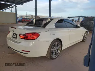 2016 BMW 4 Series 428i with VIN WBA3V7C50G5A27923, listed as a Copart auction lot 88734305 with 57,889 mi miles and Salvage title. Bid and sale history available at DreamBid. Image 3.