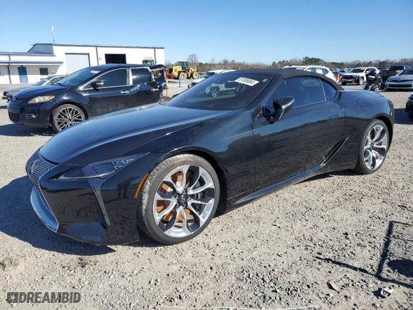 2022 Lexus LC with VIN JTHMPAAY2NA104853, listed as a Copart auction lot 87389064 with NaN miles and Non Repairable. Bid and sale history available at carsss.com. Image 1.
