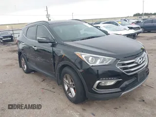 2017 Hyundai Santa Fe Sport 2.4L with VIN 5NMZU3LB6HH008593, listed as a IAAI auction lot 41353179 with 232,785 mi miles. Bid and sale history available at carsss.com. Image 1.