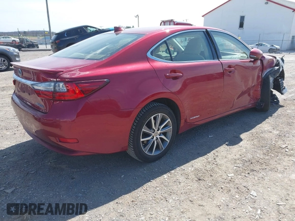 2017 Lexus ES 300h with VIN JTHBW1GG2H2140551, listed as a IAAI auction lot 41868723 with 92,035 mi miles and . Bid and sale history available at DreamBid. Image 4.