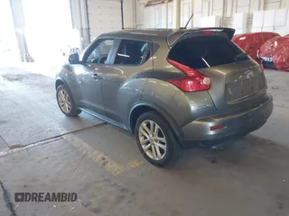 2014 Nissan Juke S with VIN JN8AF5MV3ET360332, listed as a IAAI auction lot 41560623 with 58,040 mi miles. Bid and sale history available at carsss.com. Image 3.