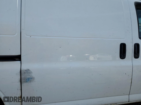 2010 Chevrolet Express Cargo with VIN 1GCZGFBA4A1125414, listed as a Copart auction lot 76663274 with Not provided miles and Salvage title. Bid and sale history available at DreamBid. Image 11.