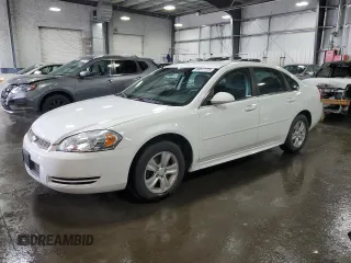 2012 Chevrolet Impala LS Fleet with VIN 2G1WF5E30C1304861, listed as a Copart auction lot 56847725 with 88,306 mi miles and Salvage title. Bid and sale history available at DreamBid. Image 1.