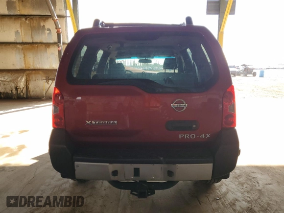 2012 Nissan Xterra X with VIN 5N1AN0NW0CC519910, listed as a Copart auction lot 48506275 with 208,278 mi miles and Salvage Title. Bid and sale history available at carsss.com. Image 6.