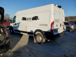 2020 Ram ProMaster Cargo with VIN 3C6TRVDG9LE110166, listed as a Copart auction lot 84002284 with 418,919 mi miles and Clean Title. Bid and sale history available at carsss.com. Image 2.