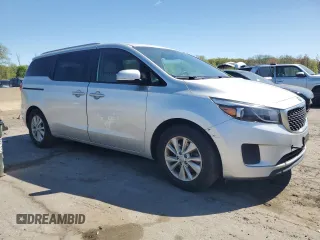 2016 Kia Sedona LX with VIN KNDMB5C11G6142216, listed as a Copart auction lot 55153245 with 124,767 mi miles and Clean Title. Bid and sale history available at DreamBid. Image 4.