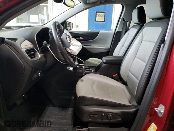 2021 Chevrolet Equinox Premier with VIN 2GNAXXEVXM6151610, listed as a Copart auction lot 60805265 with 14,520 mi miles and Salvage title. Bid and sale history available at DreamBid. Image 7.