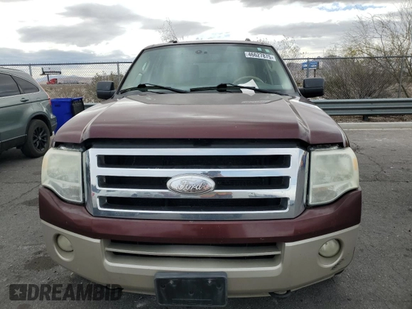 2009 Ford Expedition EL Eddie Bauer with VIN 1FMFK18519EB00906, listed as a Copart auction lot 46627875 with 213,878 mi miles and Clean Title. Bid and sale history available at carsss.com. Image 5.