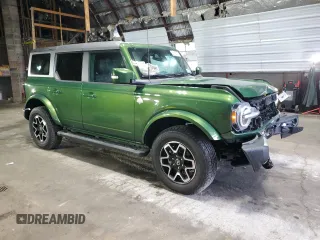 2023 Ford Bronco z VIN 1FMDE5BH3PLB47307, wystawiony jako Copart lot #56156495 z przebiegiem 16 178 mil mil oraz Szkody całkowita. Historia ofert i sprzedaży dostępna na DreamBid. Obrazek 4.