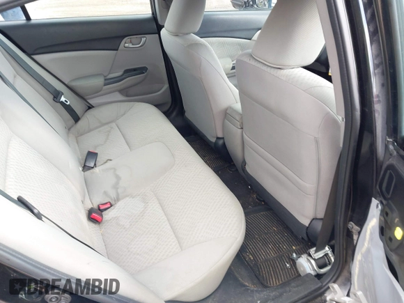 2014 Honda Civic LX with VIN 2HGFB2F53EH540188, listed as a IAAI auction lot 41741533 with 101,467 mi miles. Bid and sale history available at carsss.com. Image 8.
