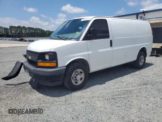 2017 Chevrolet Express Cargo с VIN 1GCWGAFF9H1179782, выставлен на аукционе Copart как лот 62114635 с пробегом 144 530 миль миль и Списание • Salvage title. История ставок и продаж доступна на DreamBid. Изображение 1.