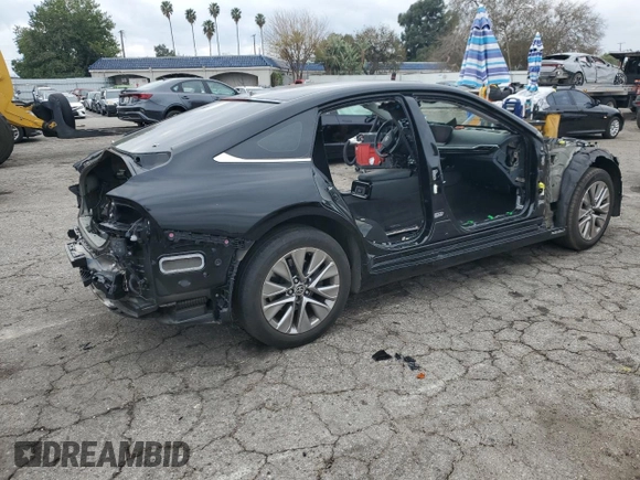 2023 Toyota Mirai XLE with VIN JTDAAAAA1PA008689, listed as a Copart auction lot 42217455 with 24,941 mi miles and Salvage Title. Bid and sale history available at carsss.com. Image 3.