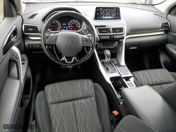 2020 Mitsubishi Eclipse Cross SE with VIN JA4AS5AAXLZ012072, listed as a Copart auction lot 76137214 with 18,367 mi miles and Salvage Title. Bid and sale history available at carsss.com. Image 8.