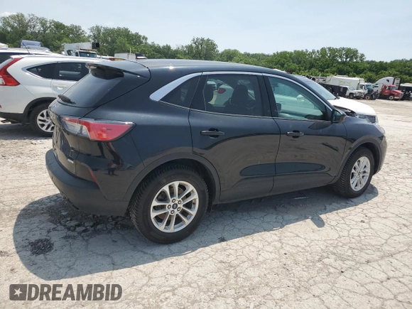 2020 Ford Escape SE with VIN 1FMCU0G63LUC01251, listed as a Copart auction lot 58978395 with 47,845 mi miles and Salvage title. Bid and sale history available at DreamBid. Image 3.