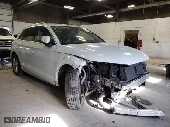 2019 Audi Q5 Premium with VIN WA1ANAFY3K2126962, listed as a Copart auction lot 66142252 with 49,265 mi miles. Bid and sale history available at carsss.com. Image 1.