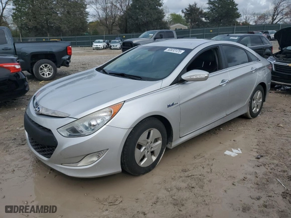 2012 Hyundai Sonata Hybrid with VIN KMHEC4A48CA054422, listed as a Copart auction lot 50833125 with NaN miles and Clean Title. Bid and sale history available at carsss.com. Image 1.