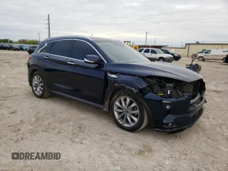2019 Infiniti QX50 LUXE with VIN 3PCAJ5M13KF131378, listed as a Copart auction lot 45098693 with 47,933 mi miles. Bid and sale history available at carsss.com. Image 4.