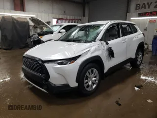 2022 Toyota Corolla Cross L with VIN 7MUAAABG5NV005903, listed as a Copart auction lot 44582255 with 44,891 mi miles and Salvage title. Bid and sale history available at DreamBid. Image 1.