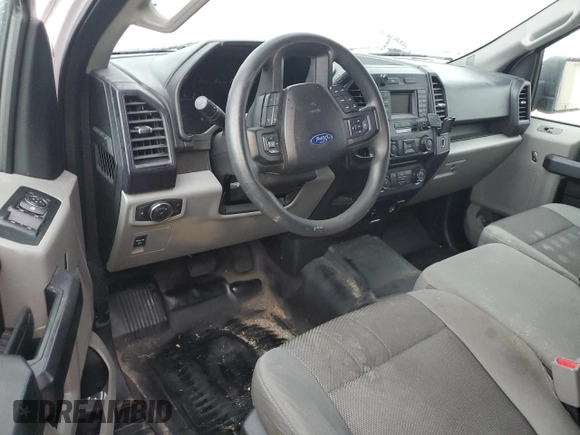 2017 Ford F-150 XL with VIN 1FTEX1C8XHKD13047, listed as a Copart auction lot 82138414 with 0 mi miles and Clean Title. Bid and sale history available at carsss.com. Image 8.