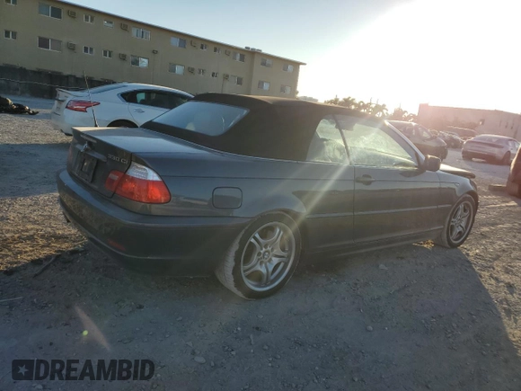 2005 BMW 3 Series 330Ci with VIN WBABW53485PL53102, listed as a Copart auction lot 84150234 with 70,344 mi miles and Salvage Title. Bid and sale history available at carsss.com. Image 3.
