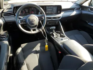 2021 Kia K5 LXS with VIN 5XXG14J24MG004513, listed as a Copart auction lot 51156805 with 22,469 mi miles and Salvage Title. Bid and sale history available at carsss.com. Image 8.