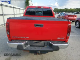 2011 GMC Canyon SLT with VIN 1GTH6NFE5B8130457, listed as a Copart auction lot 72559914 with 0 mi miles and Salvage Title. Bid and sale history available at carsss.com. Image 6.