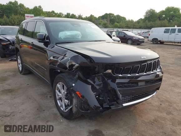 2022 Jeep Grand Cherokee Limited with VIN 1C4RJKBG1N8539066, listed as a IAAI auction lot 42404686 with 32,764 mi miles and . Bid and sale history available at DreamBid. Image 6.