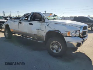 2005 Dodge Ram 3500 SLT with VIN 3D7LS38C95G782475, listed as a Copart auction lot 45268595 with Not Provided miles and Salvage Title. Bid and sale history available at carsss.com. Image 4.
