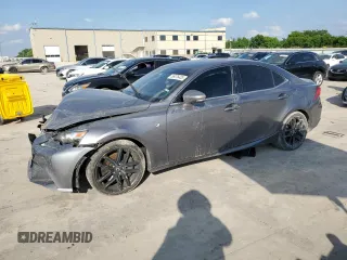2014 Lexus IS 350 with VIN JTHCE1D27E5003552, listed as a Copart auction lot 56076485 with 105,530 mi miles and Salvage title. Bid and sale history available at DreamBid. Image 1.