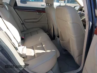 2003 Audi A4 3.0L with VIN WAULT68E03A183189, listed as a IAAI auction lot 41806445 with 1 mi miles. Bid and sale history available at carsss.com. Image 8.