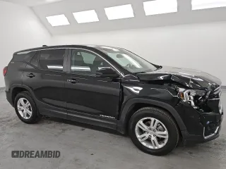2024 GMC Terrain SLE with VIN 3GKALTEG9RL378065, listed as a Copart auction lot 51104295 with 21,280 mi miles and Clean Title. Bid and sale history available at DreamBid. Image 4.