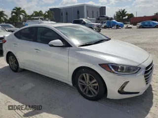 2018 Hyundai Elantra SEL with VIN 5NPD84LF7JH290792, listed as a Copart auction lot 54538955 with 83,089 mi miles and Salvage Title. Bid and sale history available at DreamBid. Image 4.