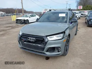 2019 Audi SQ5 Prestige with VIN WA1C4AFY2K2071710, listed as a IAAI auction lot 41893399 with 90,393 mi miles. Bid and sale history available at carsss.com. Image 2.