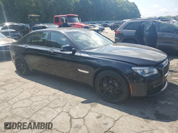 2014 BMW 7 Series ALPINA B7 with VIN WBAYE8C5XED780502, listed as a Copart auction lot 57492125 with 118,978 mi miles and Clean title. Bid and sale history available at DreamBid. Image 4.