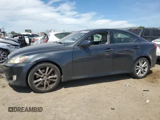 2007 Lexus IS 350 with VIN JTHBE262X72012801, listed as a Copart auction lot 52799505 with 147,640 mi miles and Salvage Title. Bid and sale history available at DreamBid. Image 1.