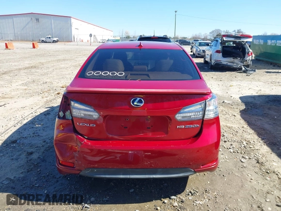 2010 Lexus HS 250h with VIN JTHBB1BA3A2014963, listed as a IAAI auction lot 41744335 with 225,720 mi miles and . Bid and sale history available at DreamBid. Image 17.