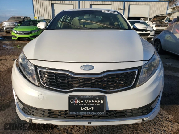 2013 Kia Optima LX with VIN KNAGM4AD1D5040492, listed as a Copart auction lot 77559034 with Not Provided miles and Salvage Title. Bid and sale history available at DreamBid. Image 5.