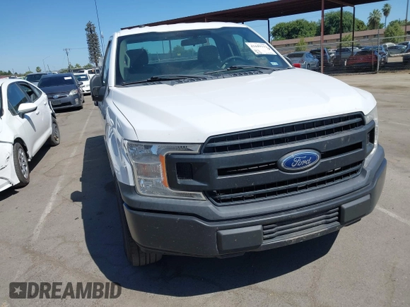 2018 Ford F-150 XL with VIN 1FTMF1CB1JKC01852, listed as a IAAI auction lot 42449112 with 99,105 mi miles and . Bid and sale history available at DreamBid. Image 6.