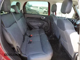 2014 FIAT 500L Lounge with VIN ZFBCFACH6EZ029883, listed as a Copart auction lot 80558044 with 116,997 mi miles and Salvage Title. Bid and sale history available at carsss.com. Image 10.