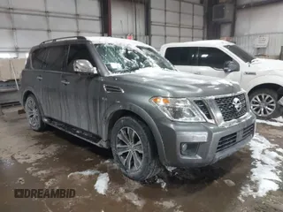 2020 Nissan Armada SL with VIN JN8AY2NC9L9620412, listed as a IAAI auction lot 41580327 with 93,247 mi miles. Bid and sale history available at carsss.com. Image 1.