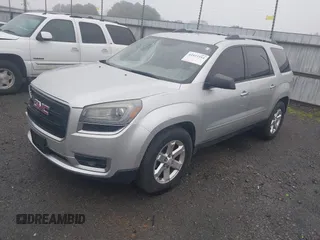 2014 GMC Acadia SLE with VIN 1GKKRNED9EJ365970, listed as a IAAI auction lot 41933354 with 172,232 mi miles and . Bid and sale history available at carsss.com. Image 2.