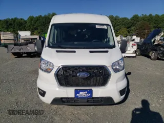2021 Ford Transit Passenger XL with VIN 1FBAX2C84MKA04547, listed as a Copart auction lot 72682074 with 87,077 mi miles and Salvage Title. Bid and sale history available at DreamBid. Image 5.