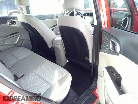2023 Kia Soul LX with VIN KNDJ23AU1P7207354, listed as a IAAI auction lot 41394853 with 28,552 mi miles and . Bid and sale history available at DreamBid. Image 8.