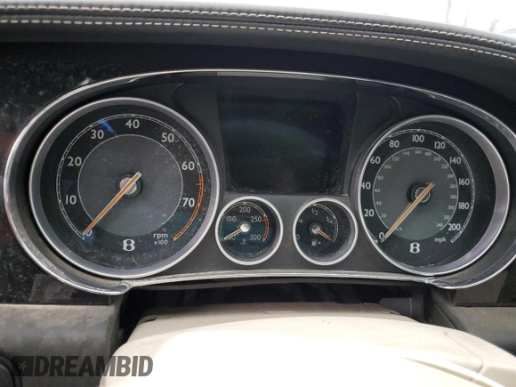 2015 Bentley Continental GT with VIN SCBFT7ZA5FC041658, listed as a Copart auction lot 80502724 with Not Provided miles and Salvage Title. Bid and sale history available at DreamBid. Image 9.