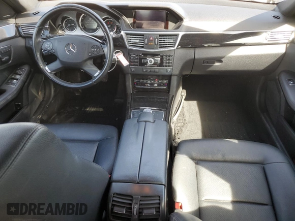 2011 Mercedes-Benz E 350 Luxury with VIN WDDHF5GB3BA301032, listed as a Copart auction lot 50159965 with 130,340 mi miles and Salvage Title. Bid and sale history available at DreamBid. Image 8.