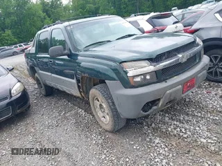 2002 Chevrolet Avalanche with VIN 3GNEK13T82G151962, listed as a IAAI auction lot 42070087 with 282,936 mi miles and . Bid and sale history available at DreamBid. Image 1.