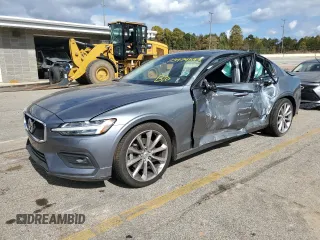 2019 Volvo S60 Momentum with VIN 7JR102FK3KG016505, listed as a Copart auction lot 73974593 with 0 mi miles. Bid and sale history available at carsss.com. Image 1.